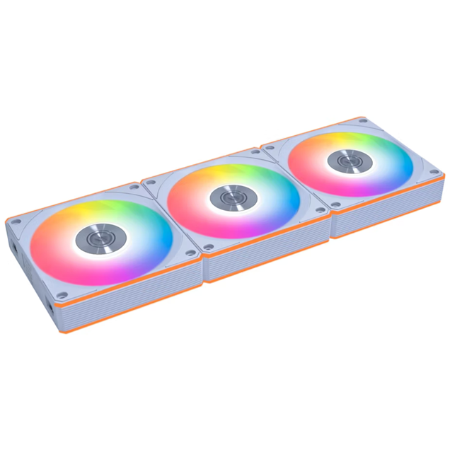 Lian Li UNI FAN CL Wireless Reverse Flow 120mm Triple Pack White
